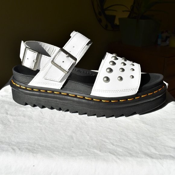 Dr. Martens | Voss Leather Studded Sandals - Picture 2 of 12